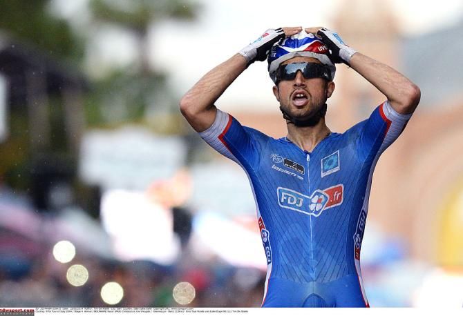 Nacer Bouhanni (FDJ) wins stage 4 of the Giro d'Italia
