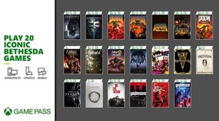 Xbox Game Pass Bethesda Game Lineup