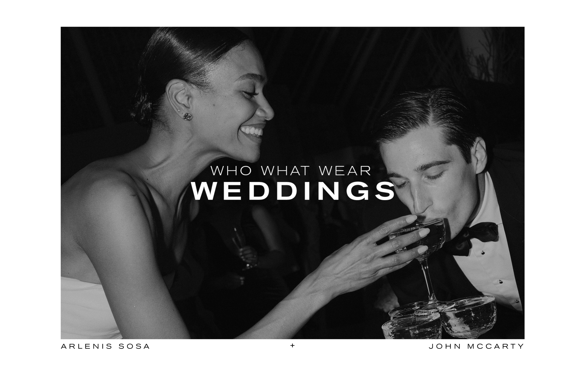 Arlenis Sosa and John McCarty wedding
