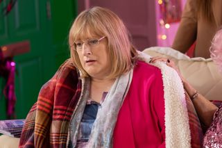 Head-teacher, Sally , is the victim of a transphobic attack in Hollyoaks on Channnel 4.