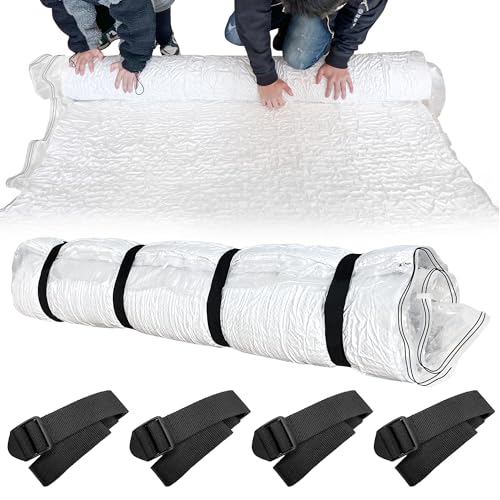 Mattress Vacuum Bag for Memory Foam Mattress, Latex Mattress Vacuum Seal Bag With Straps, Moving, Storage and Shipping (king/double/4ft Small Double)