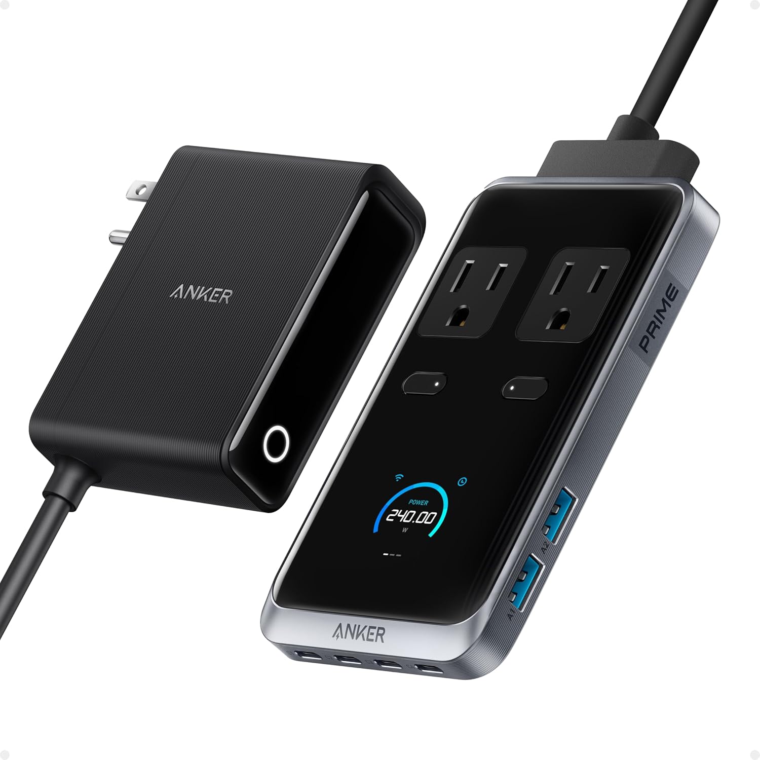Anker Prime Charging Station 240W 8-in-1 USB-C Power Strip