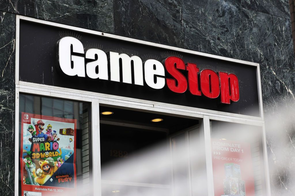 GameStop.