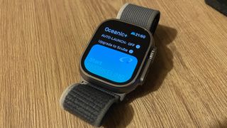 Oceanic Plus app Apple Watch Ultra