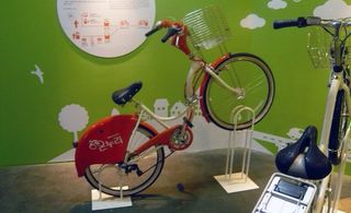 ﻿Examples of public bike schemes from towns in South Korea