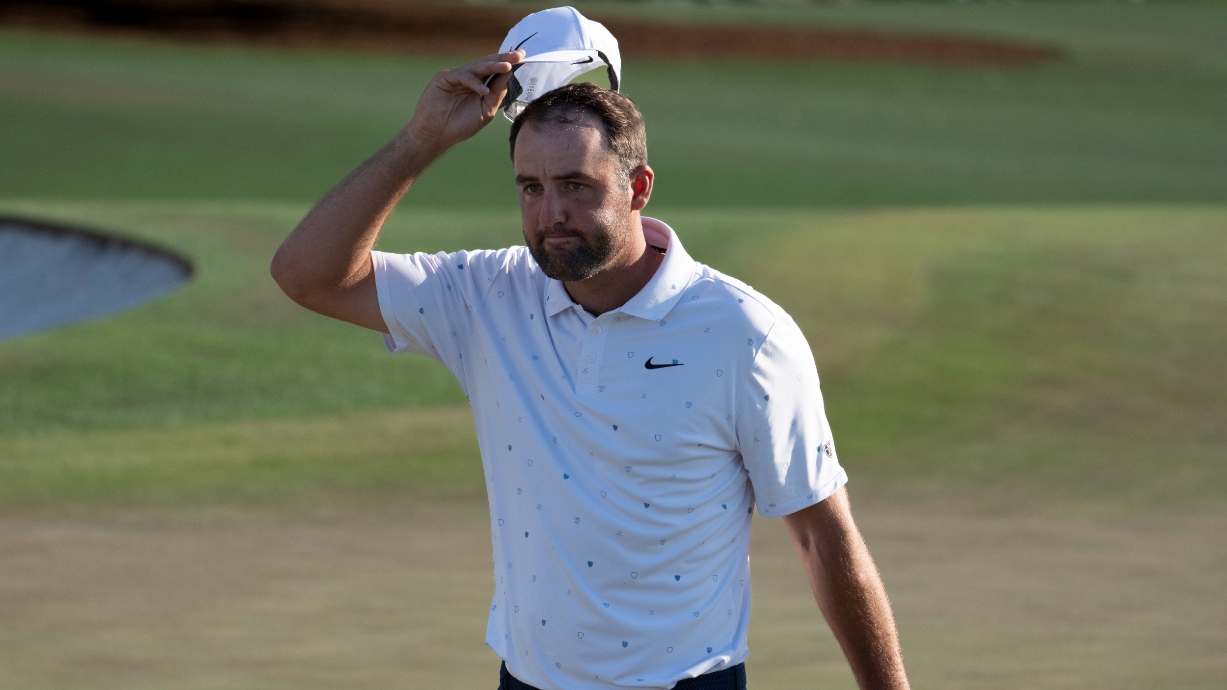 Scottie Scheffler at The Masters