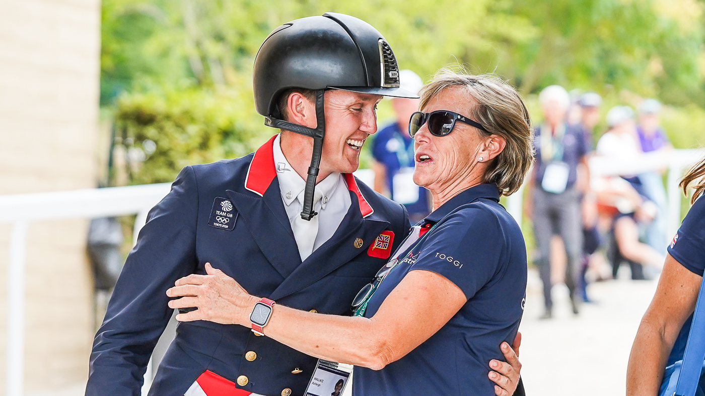 Tom McEwen &amp;amp; Ali Wallace FEI European Eventing Championships, Haras du Pin, France August 2023 &amp;copy; Copyright Hannah Cole Photography. All rights reserved.