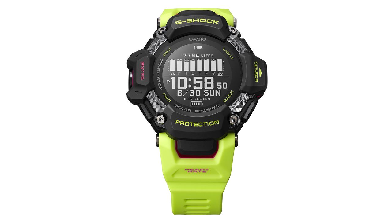 Casio G-SQUAD GBD-H2000 launch