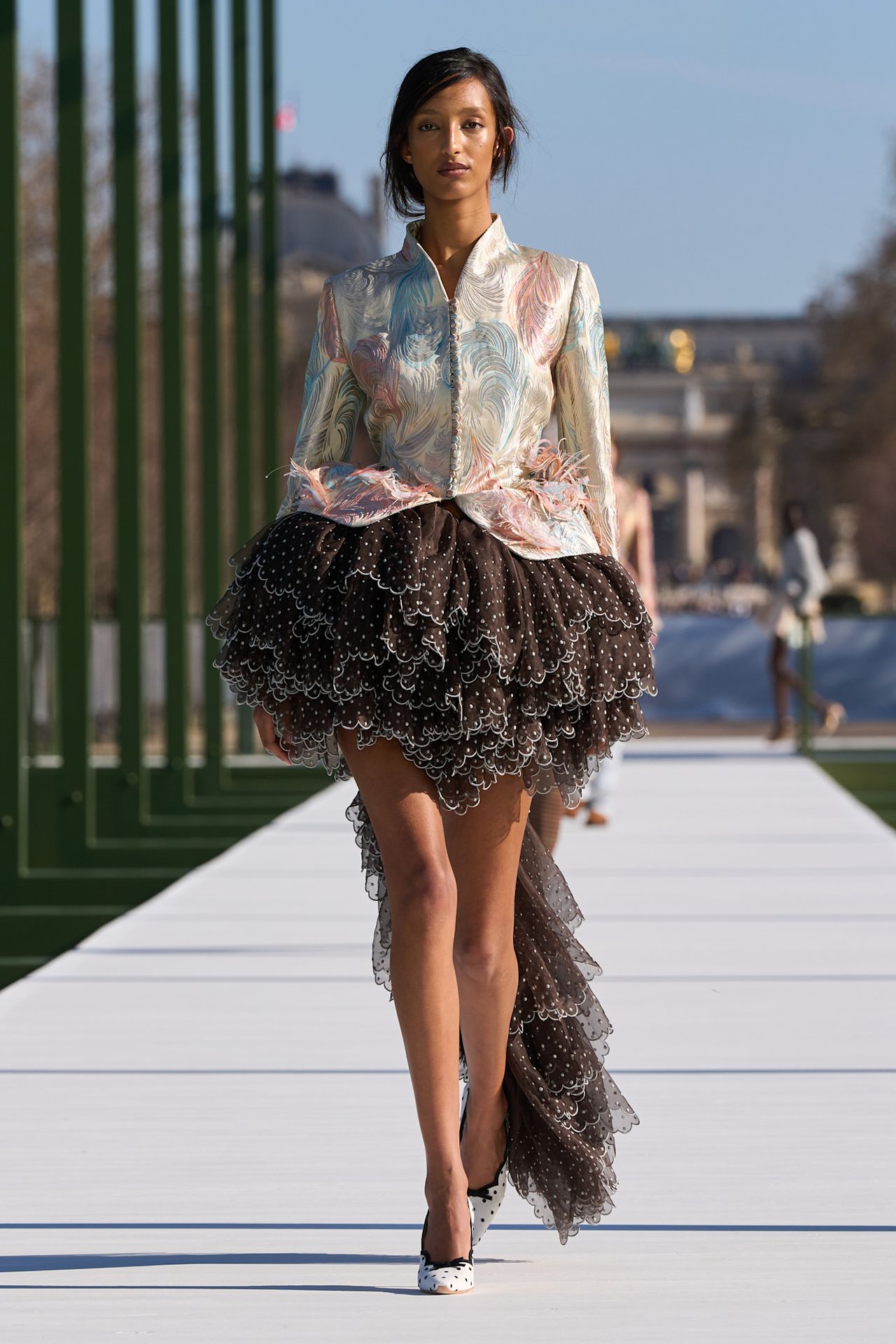 models on the Dior Fall 2026 runway at Paris Fashion Week