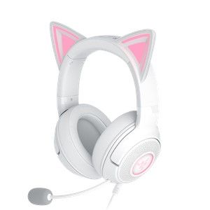 Razer Kraken Kitty V2 USB Wired Headset - White