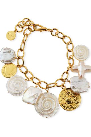 Nest Jewelry Coin Shell Charm Anklet