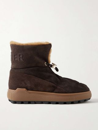 Chamonix Suede Snow Boots