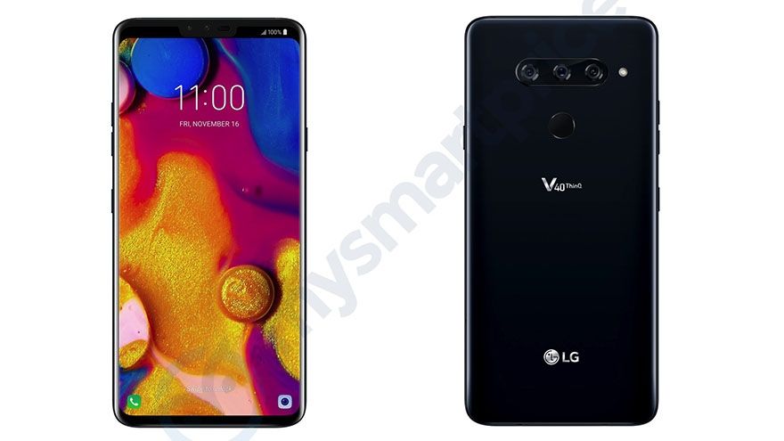 The V40 ThinQ's big selling point could be more cameras than rivals offer. Credit: MySmartPrice