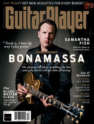 Guitar Player issue 714 December 2021 cover