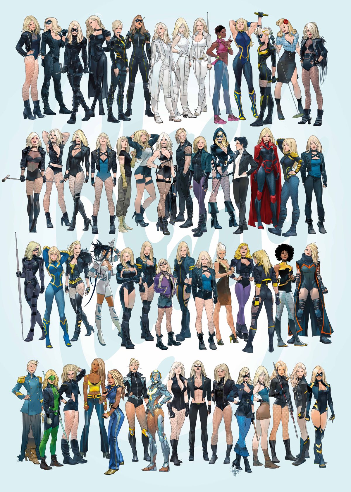 Cover art from Black Canary: Best of the Best #1