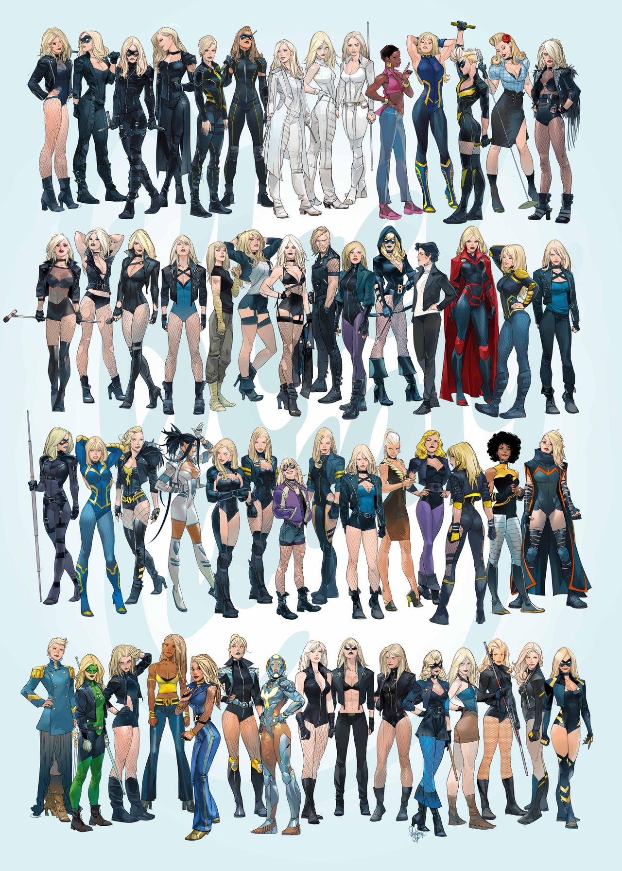 Cover art from Black Canary: Best of the Best #1