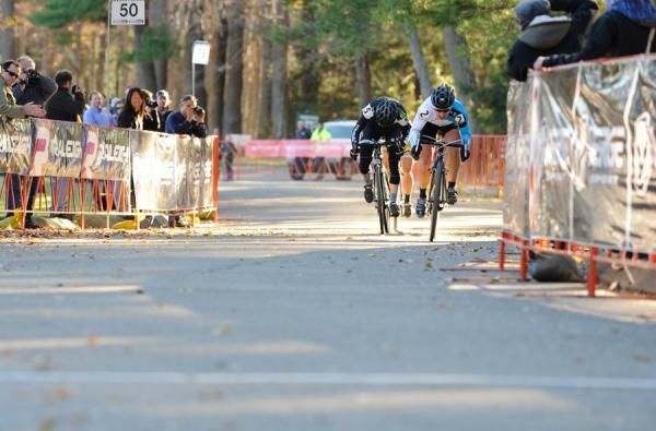 Van Gilder won the sprint for second
