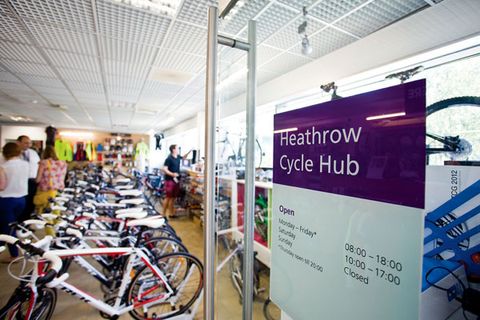 heathrow bike hub