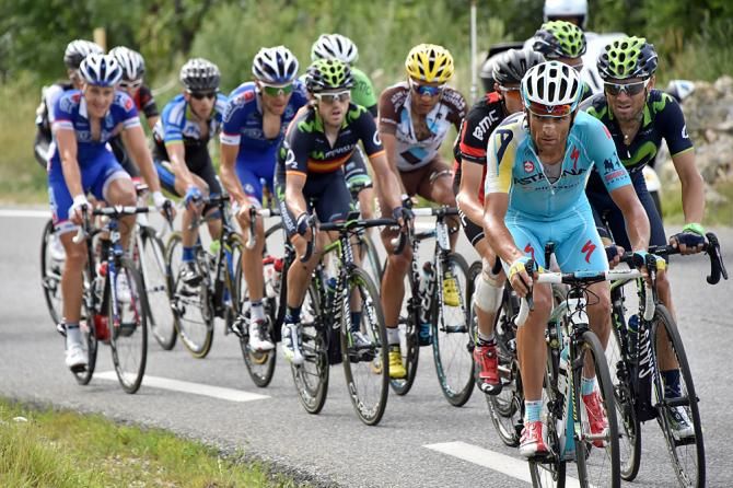 Michele Scarponi (Astana) stepped up his game on stage 14