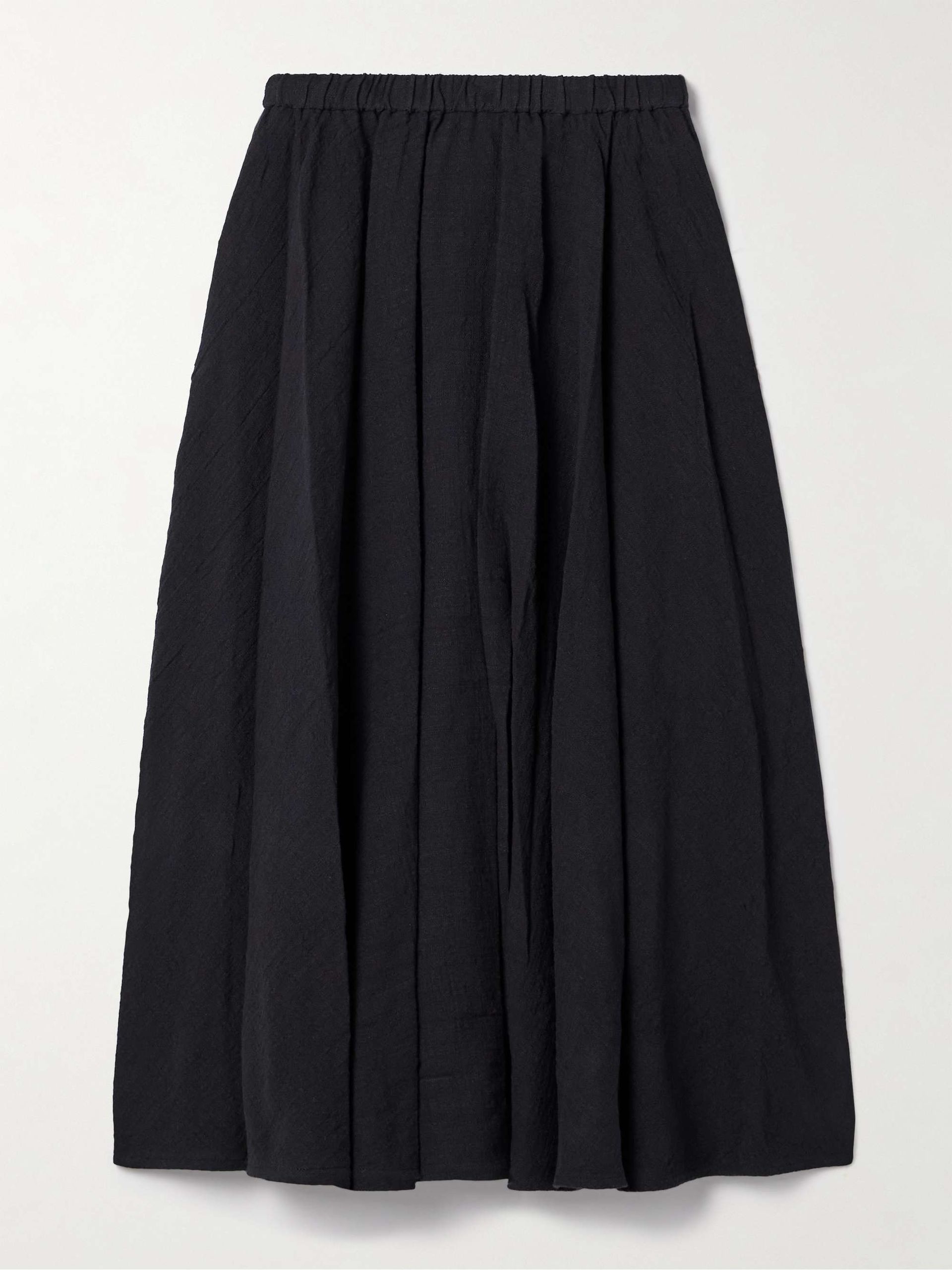 Carla Cotton-Gauze Midi Skirt