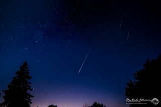 2014 Perseid Meteors Over Mt. Palomar