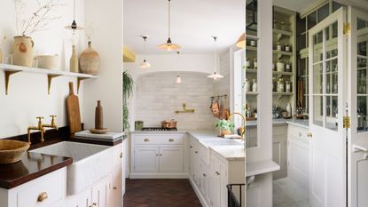 white shaker kitchen ideas from interior designers