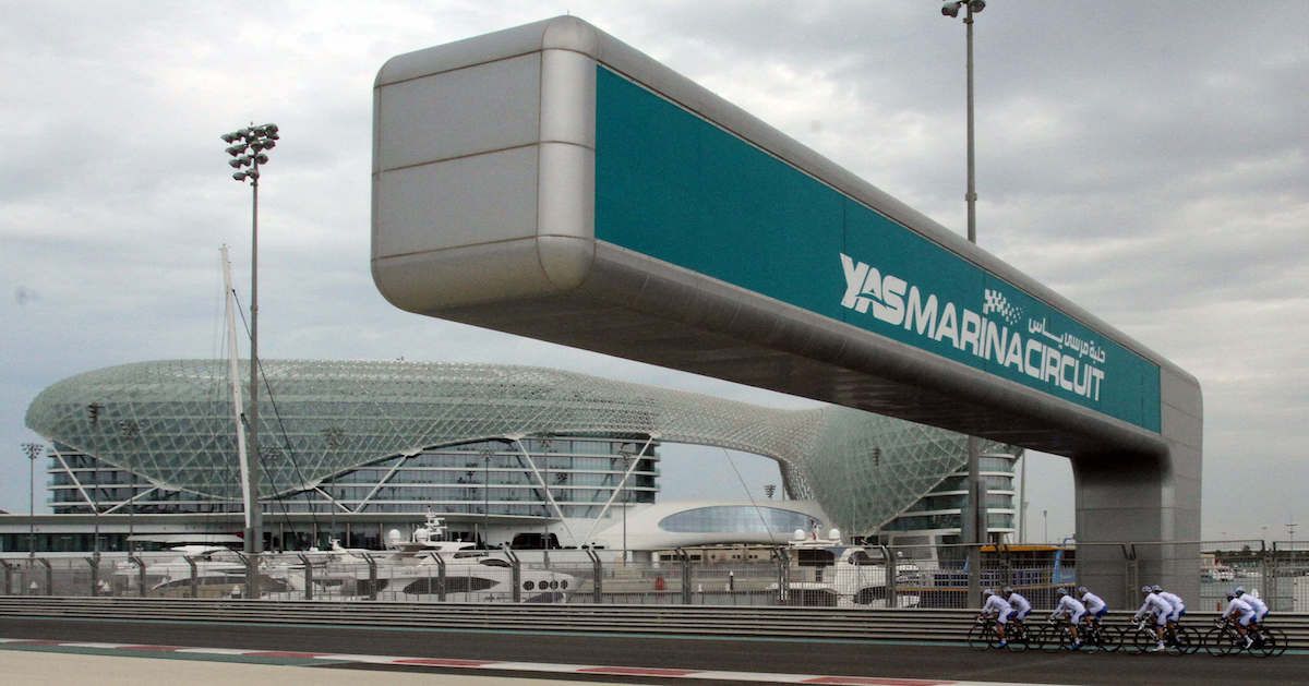 The Yas Marina Formula One circuit will host the final stage of the Abu Dhabi Tour.