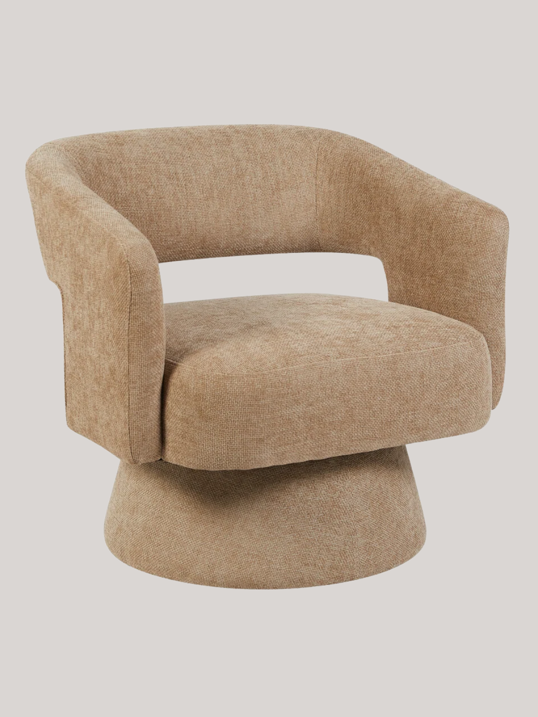 Wayfair.co.uk, Fairmont Park Upholstered Textured Weave Swivel Armchair