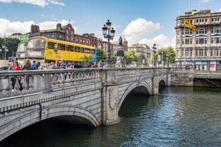 Bridge located in Dublin, Ireland