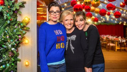 WARNING: Embargoed for publication until 00:00:01 on 28/11/2017 - Programme Name: Mary, Mel and Sue's Big Christmas Thank You - TX: n/a - Episode: Mary, Mel and Sue's Big Christmas Thank You 