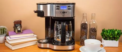 Hamilton Beach (49980A) Single Serve Coffee Maker and Coffee Pot