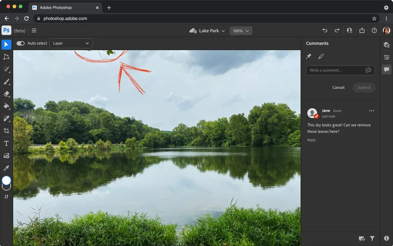 Photoshop adds Chromebook support through its new web interface — here ...