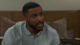 Jibre Hordges as Jacob upset in Beyond the Gates