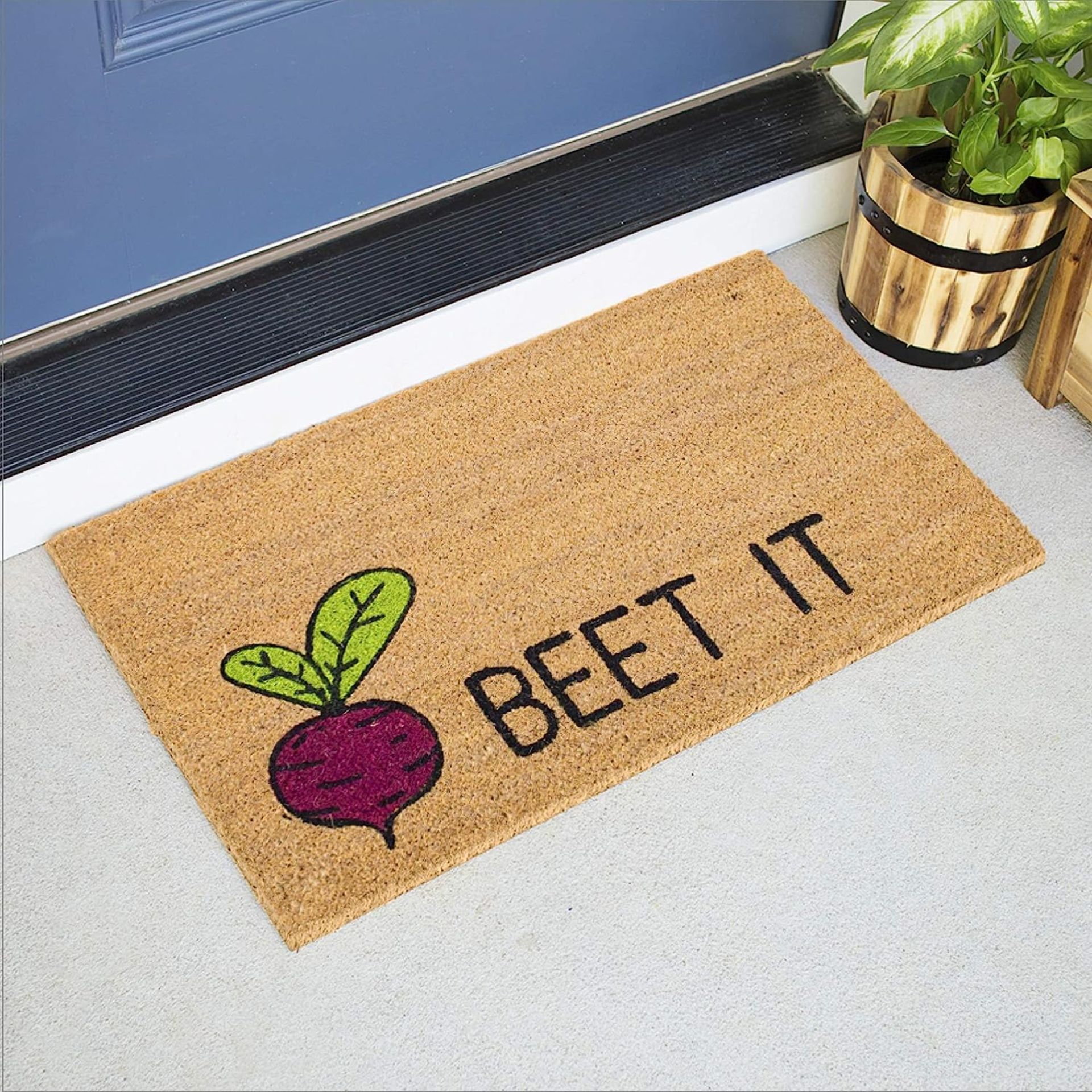 Keset bit yang bertuliskan