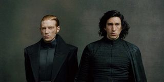 Kylo and Hux in a promo image for The Last Jedi