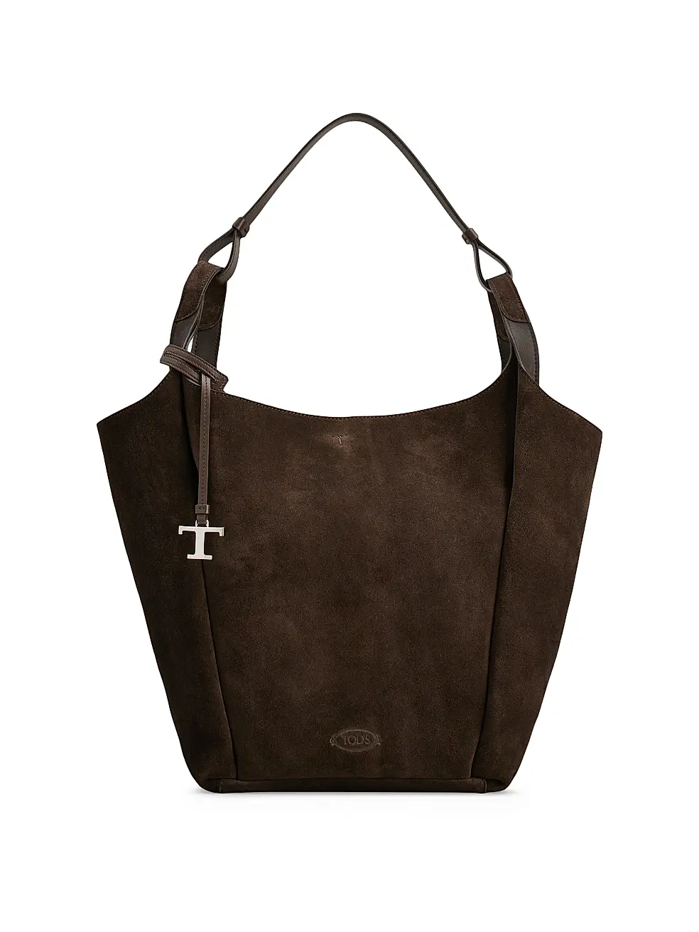 Medium Suede Bucket Bag