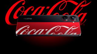 The Realme 10 Pro 5G Coca-Cola Edition.