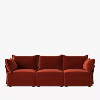 Swyft Model 06 Large 3 Seater Sofa, Chenille Harissa