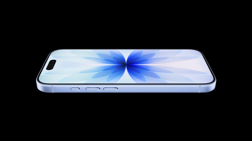 Apple iPhone 17 on a blank background