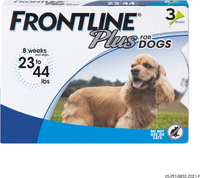 Frontline Plus Flea and Tick Treatment for Medium Dogs RRP: $46.99 | Now: $33.14 | Save: $13.85 (29%)