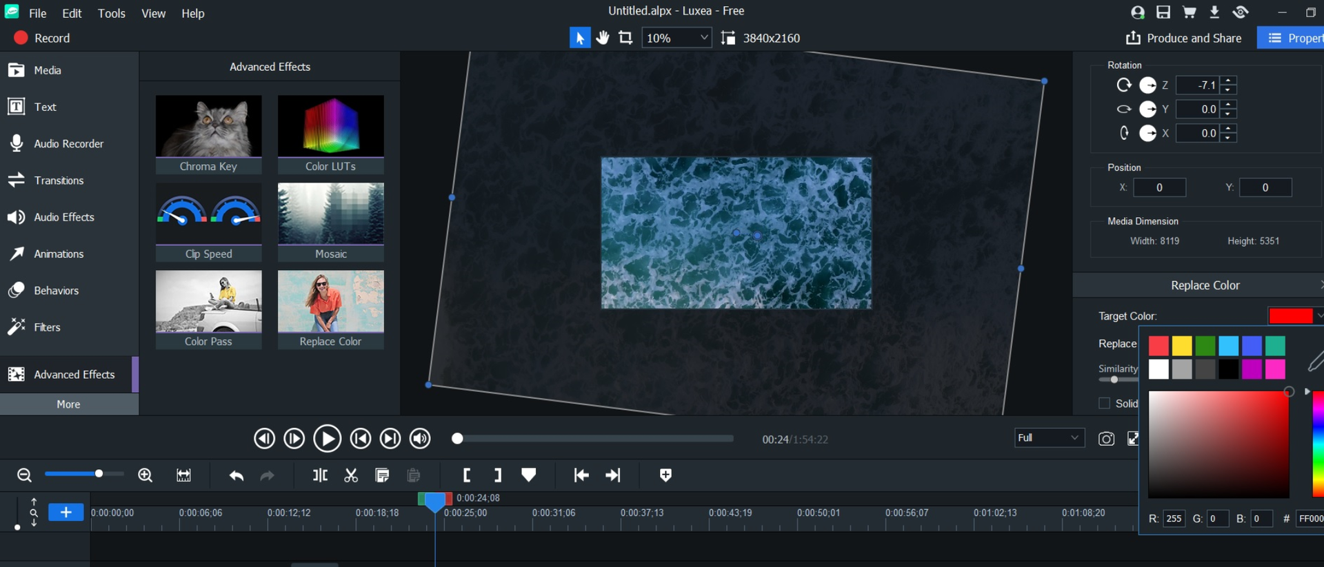 ACDSee Luxea Video Editor 7.1.2.2399 instal the new version for mac