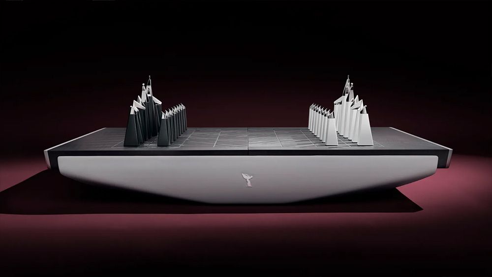 Rolls-Royce chess set