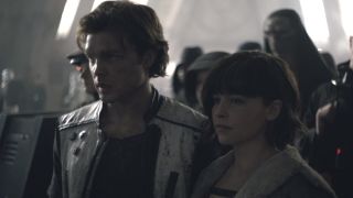 Han escaping Corellia in Solo