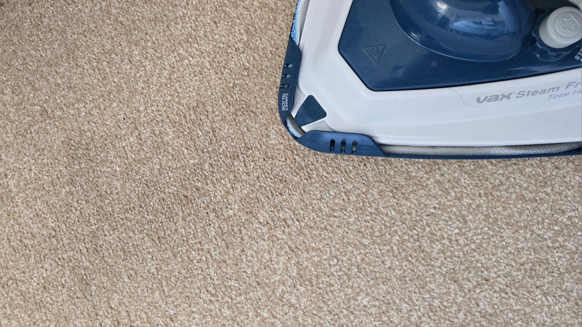 Vax Steam Fresh Total Home cleaning carpet stain