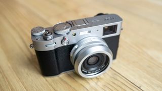 Fujifilm X100V with a NiSi UV Filter attached