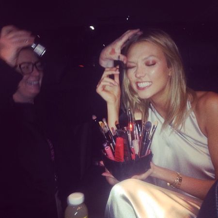 Karlie Kloss at the British Fashion Awards