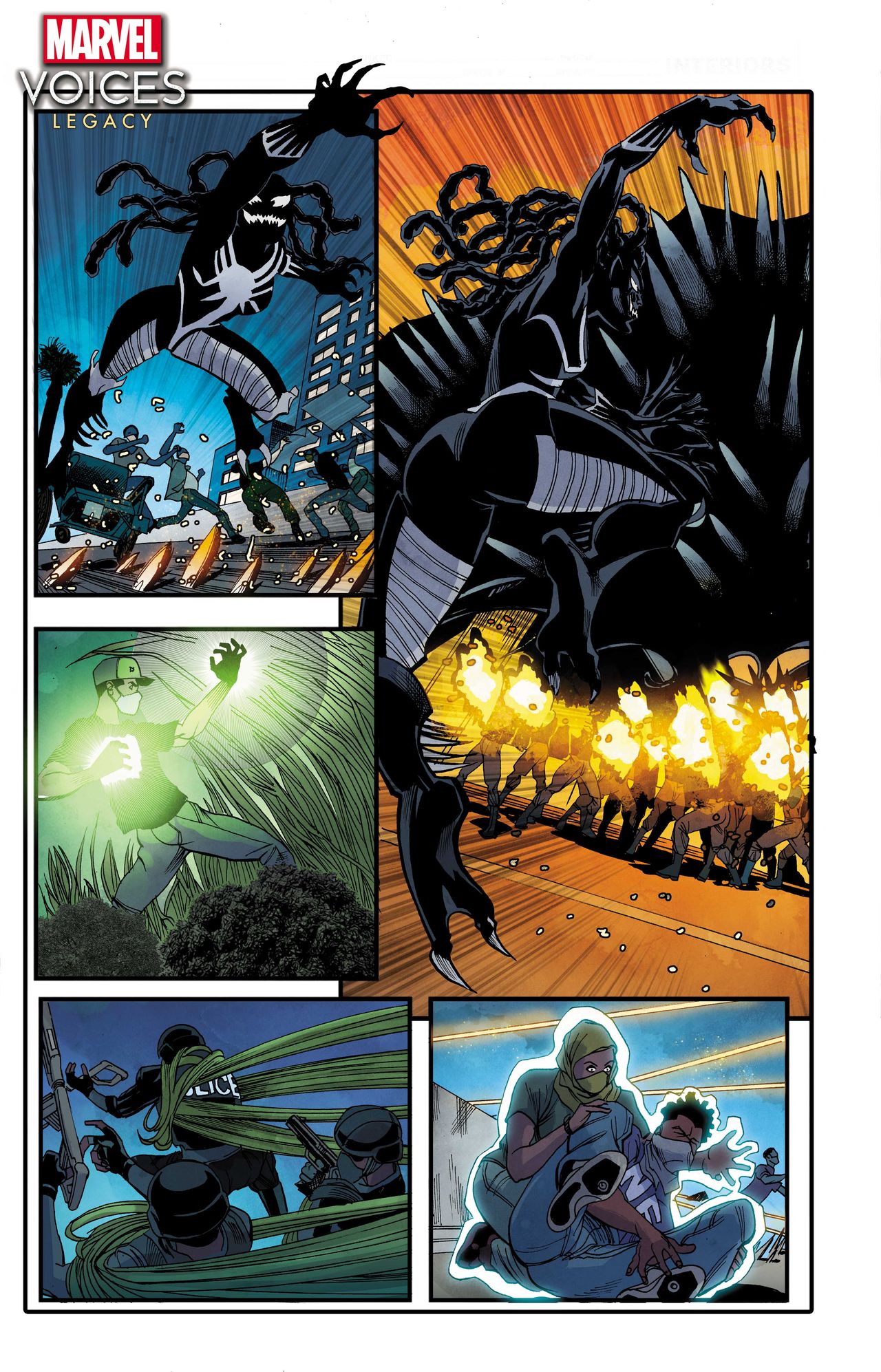 Marvel's Voices: Legacy page