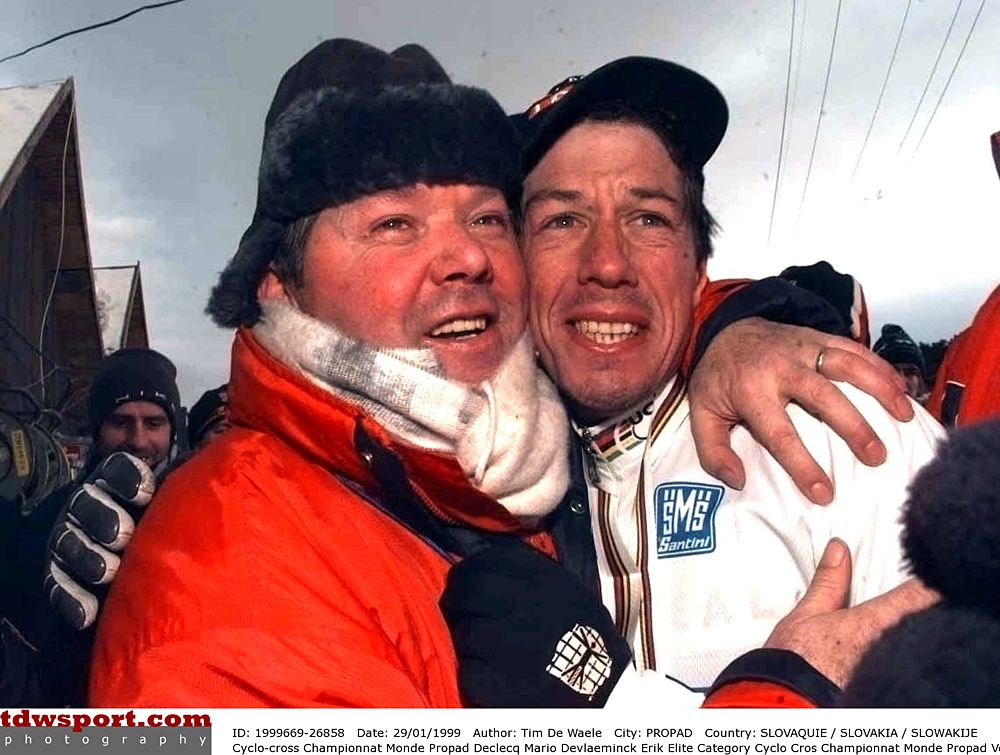 Erik De Vlaeminck with Mario De Clercq (1999)