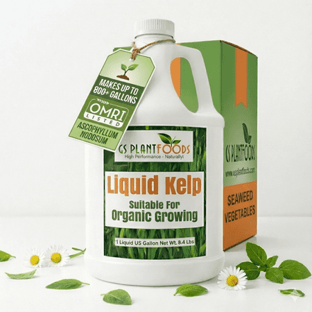 Gs Plant Foods Organic Kelp Fertilizer Concentrated Liquid 1 Gallon