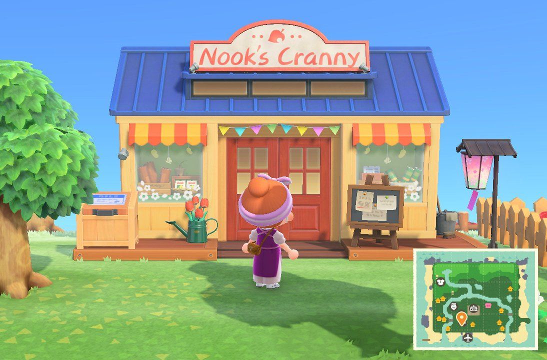 Exterior of upgraded Nook&#039;s Cranny